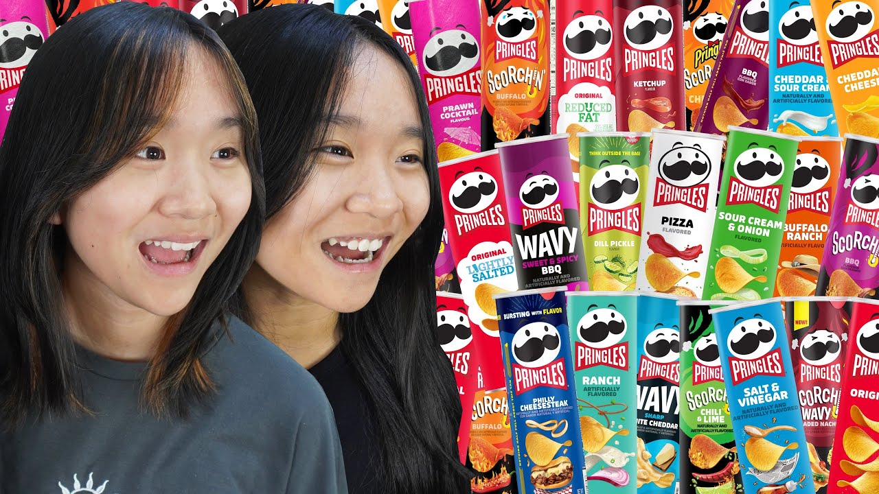 We TIER RANKED Pringles Chip Flavors! | Janet and Kate