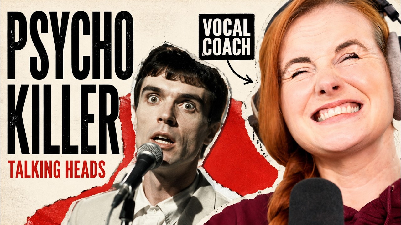 Новый клип Talking Heads?! | Анализ вокала | Реакция на “Psycho Killer”