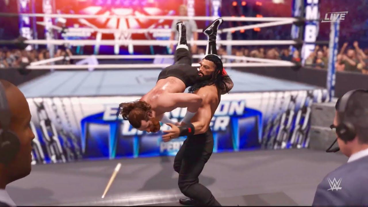 Sami Zayne Vs. Roman Reigns - Undisputed WWE Universal Title: WWE 2K25 PS5