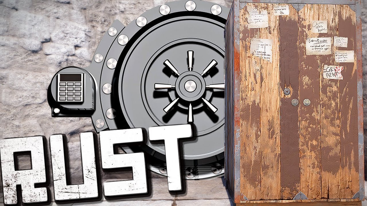 RUST РЕЙДЫ - ОНИ СПРЯТАЛИ ВЕСЬ ЛУТ ЗА ШКАФ (раст рейды, стрельба, loot, raid)