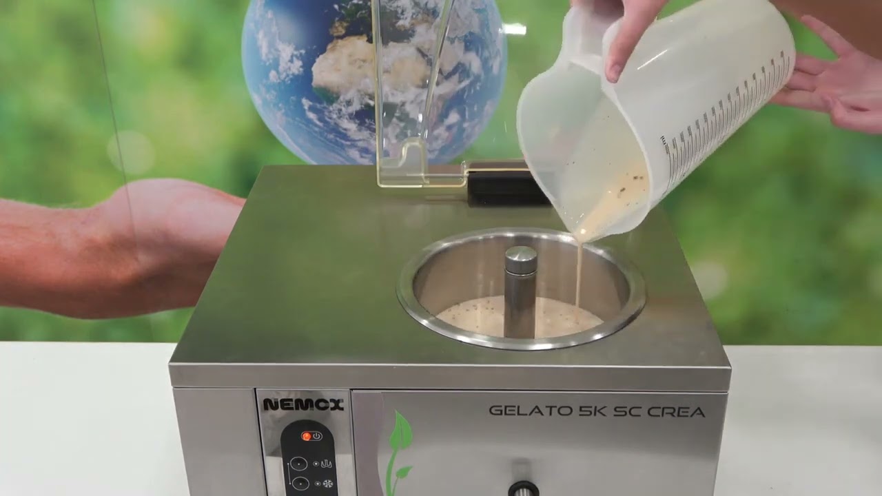 เครื่องทำไอศกรีม Nemox   Gelato 5K Crea sc i Green