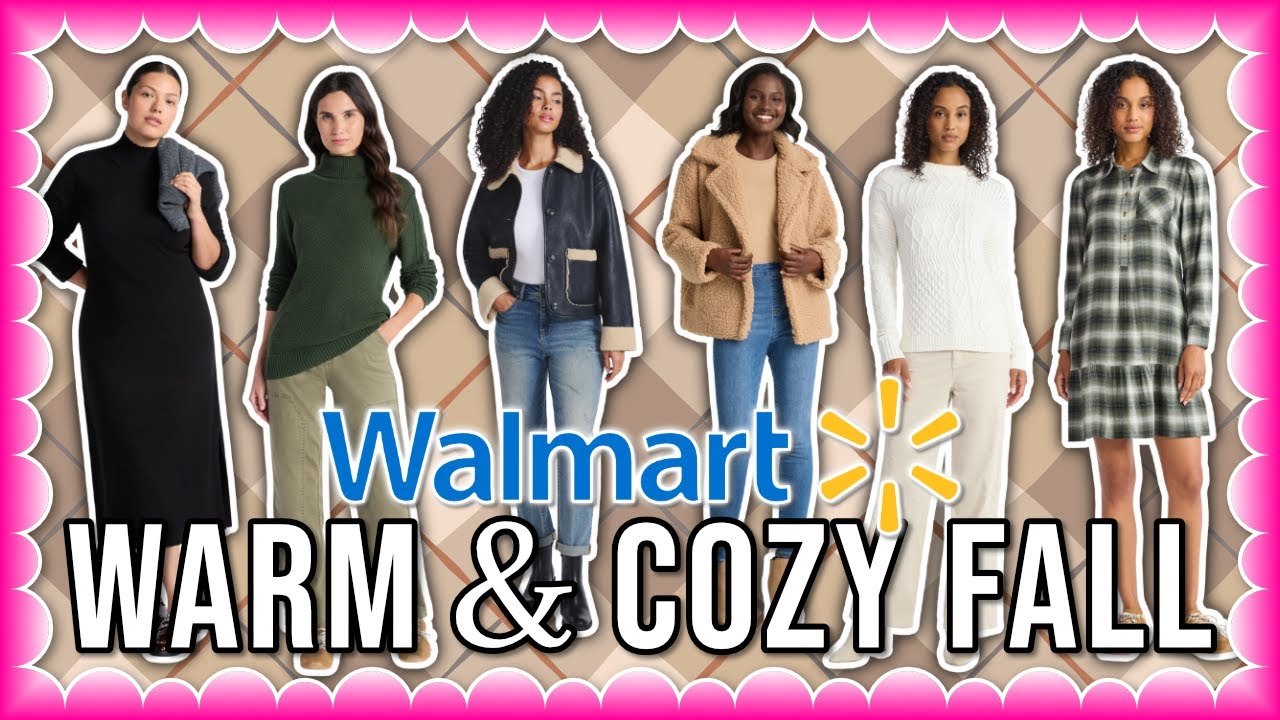 Walmart's BEST Fall Fashion Haul for COZY Style
