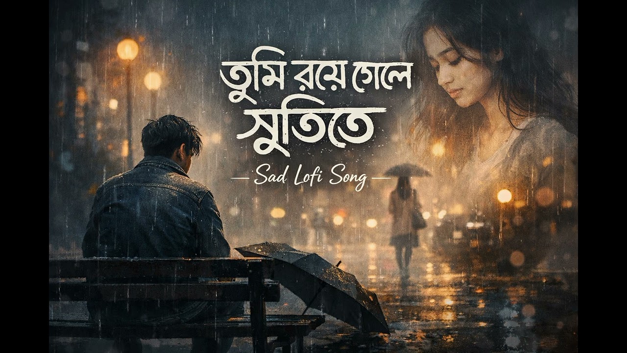 তুমি রয়ে গেলে স্মৃতিতে |💔 Sad Lofi Bengali Song | Heartbroken Love Story