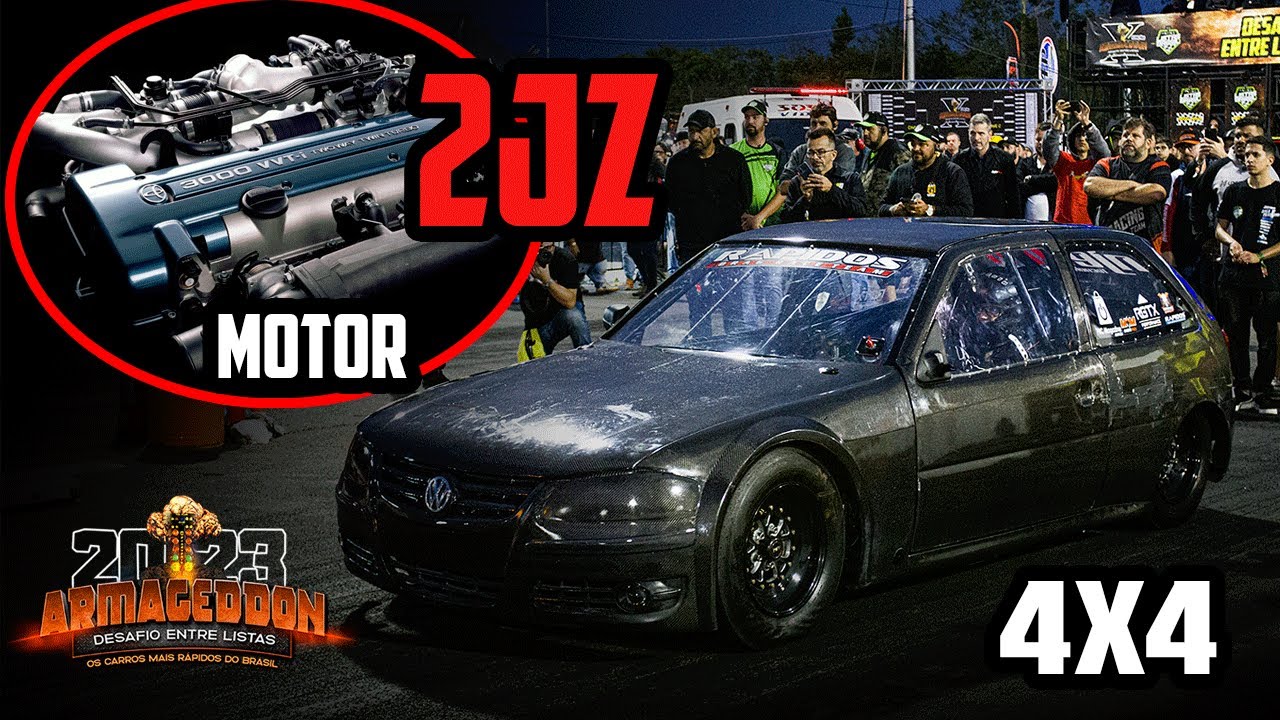 GOL 4X4 TUDO QUI DÁ! MOTOR 2JZ + FULL CARBON + CÂMBIO LIBERTY NO ARMAGEDDON