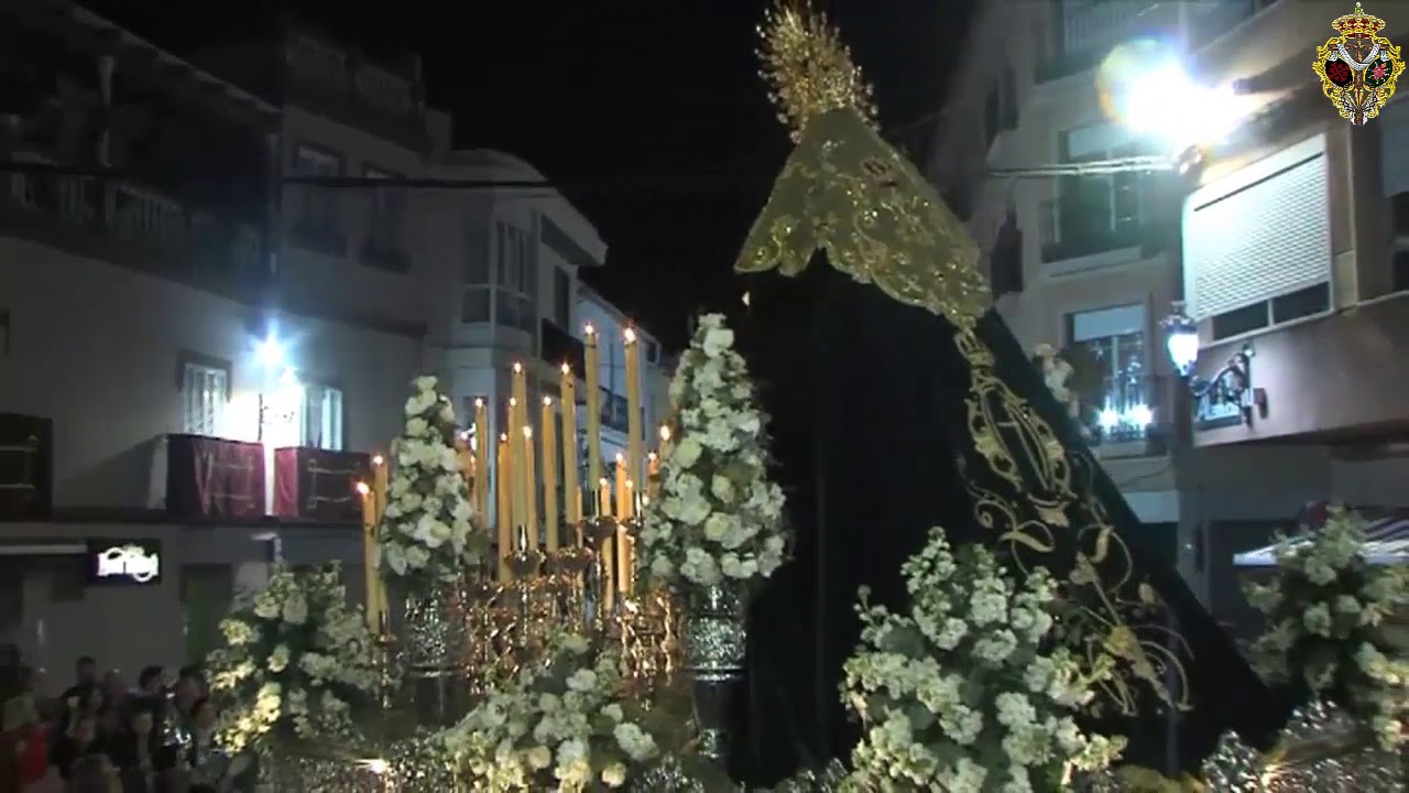 Virgen de la Esperanza. Miercoles Santo Coin 2019.