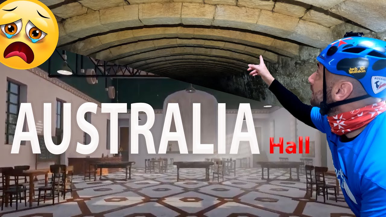 Australia Hall - EXCLUSIVE !! Discovered Pembroke Cistern, Malta ... CNG Trekventures