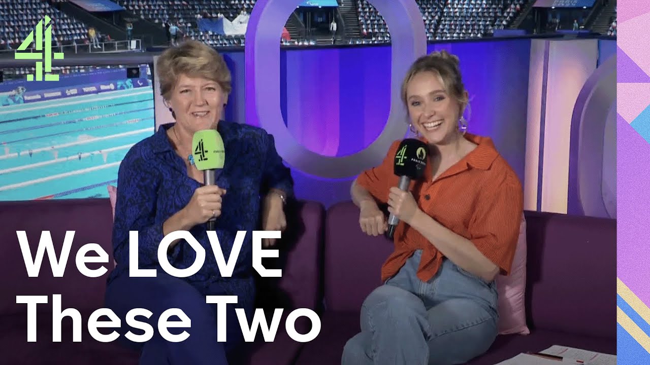 Rose Ayling-Ellis & Clare Balding Are ICONIC | Paris 2024 Paralympic Games