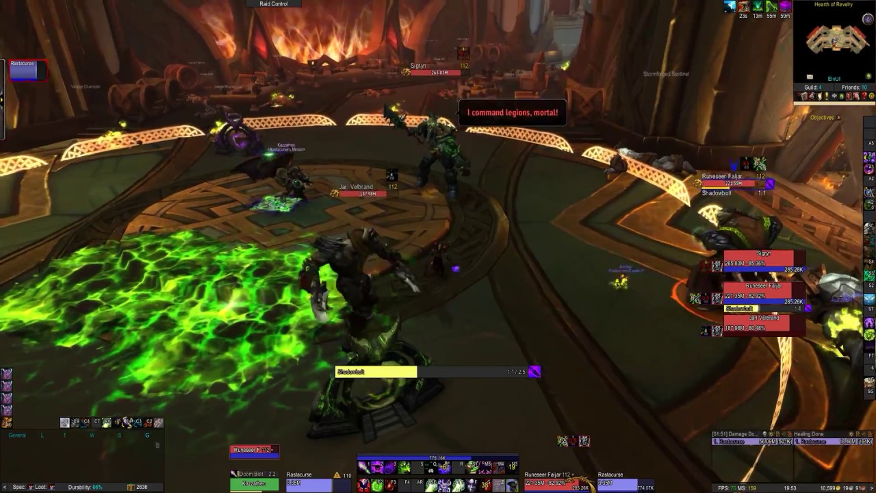 Sigryn (Demonology Warlock) Mage Tower Challenge