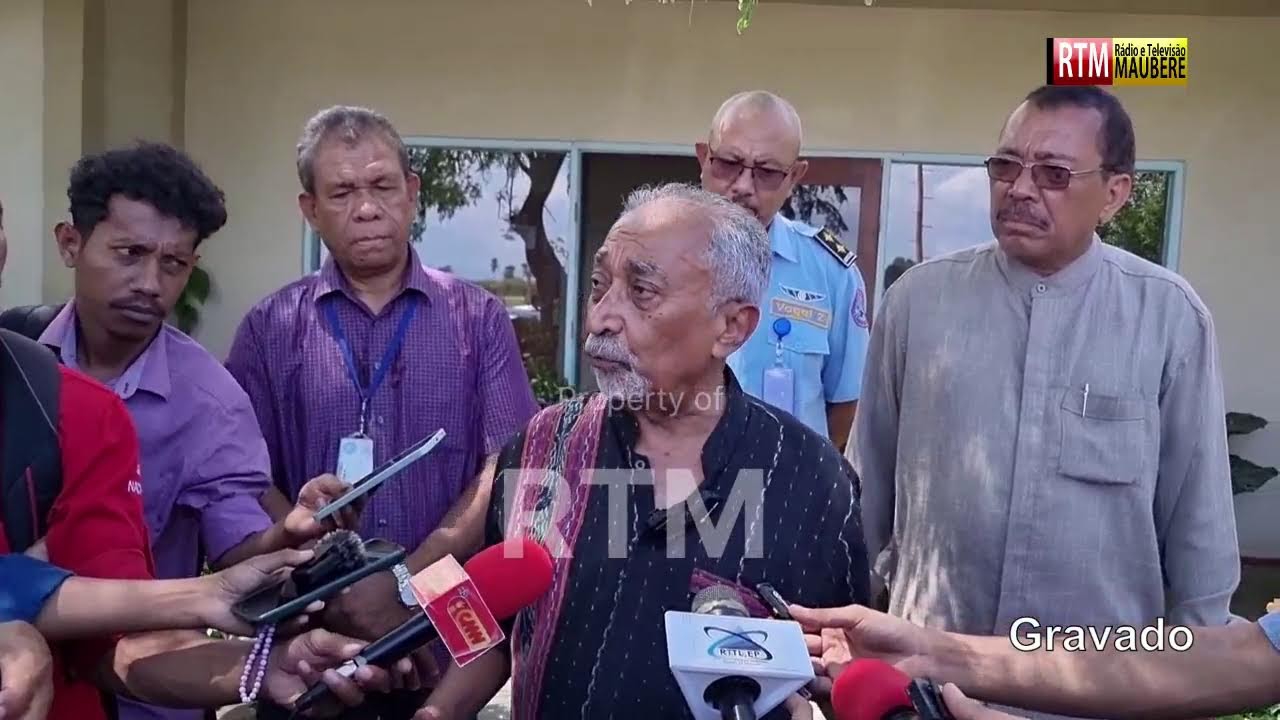 Dr. Mari Alkatiri, Vizita aeroportu internasional Nicolau Lobato, Comoro Dili.