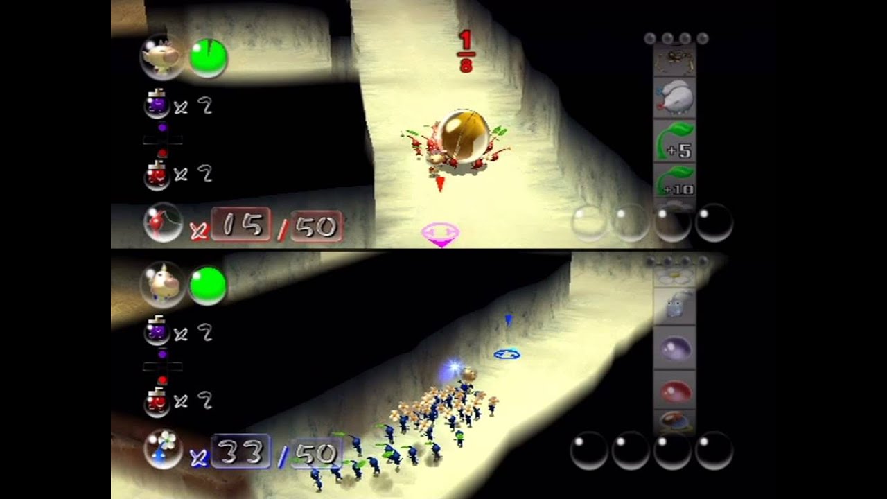 Pikmin 2 Battle: Angle Maze (Layout B)