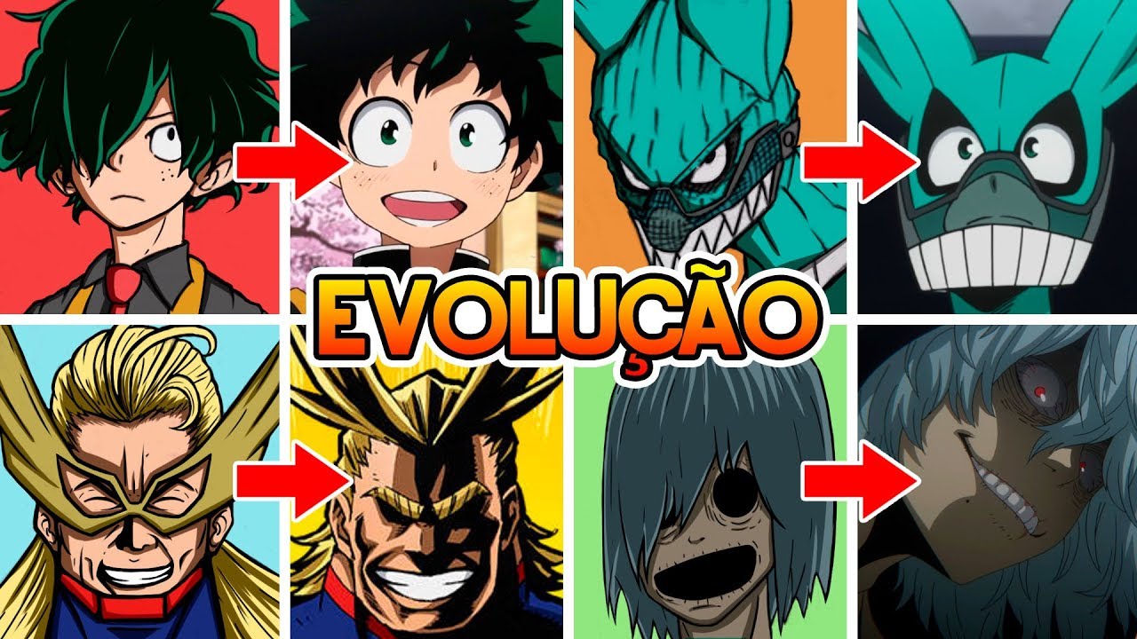 OS PROTÓTIPOS BIZARROS DOS PERSONAGENS DE BOKU NO HERO!!