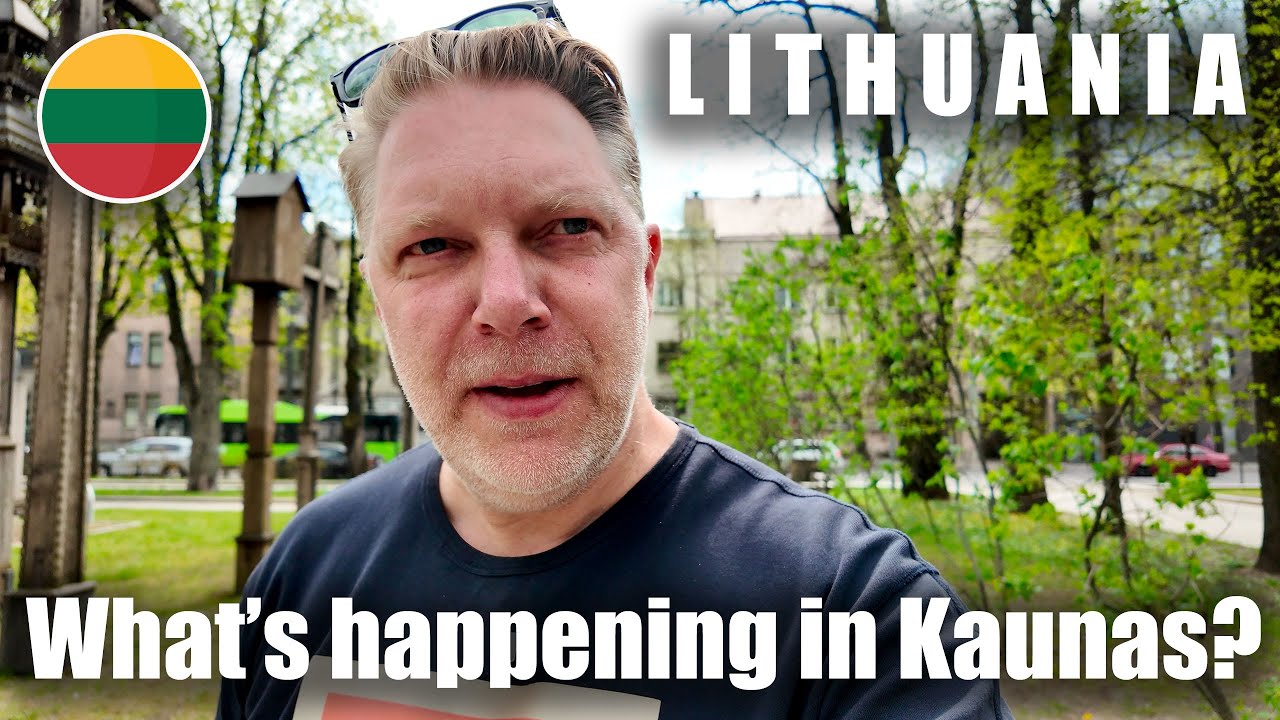 What's Happening in KAUNAS? We explore Coffee Shops, WAR Museum, & ART Gallery!