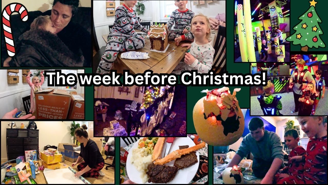All the hustle and bustle, excitement and crazy in our week before Christmas!