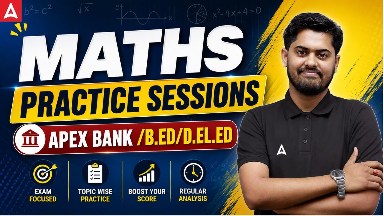 Maths Practice Session | Apex Bank 2026 | B.Ed & D.El.Ed 2026 By Abhijit Sir