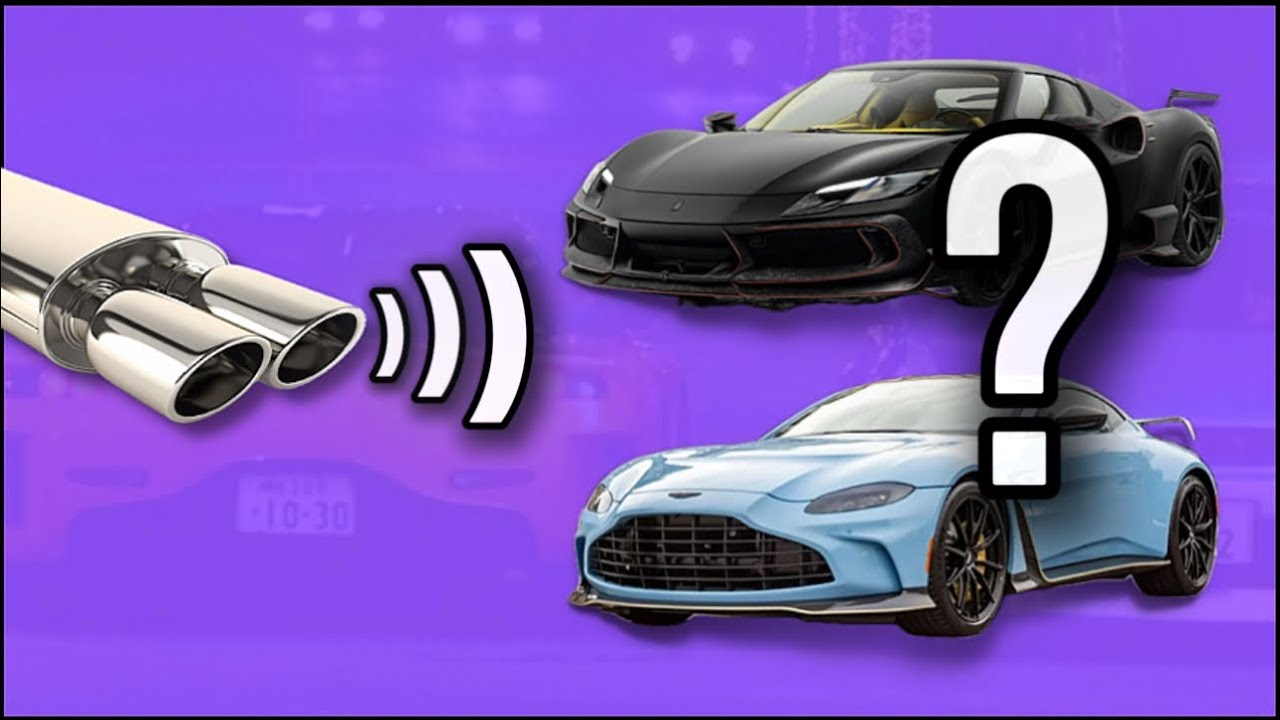 GUESS THE CAR BY THE SOUND | Quiz Car Challenge - part 7