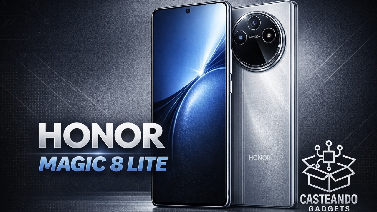 Honor Magic 8 Lite: ¿el mejor gama media del año? 🤯📱 #Casteandogadgets, #HonorMagic8Lite,