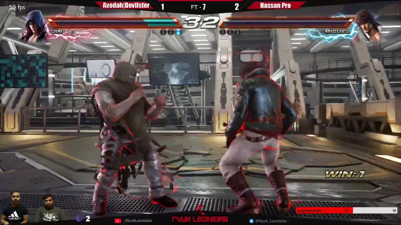 Tekken 7 | Devilster (Jin) vs Hassan Professor (Dragunov,Miguel,Josie)   3rd Ft 7 Best of 3