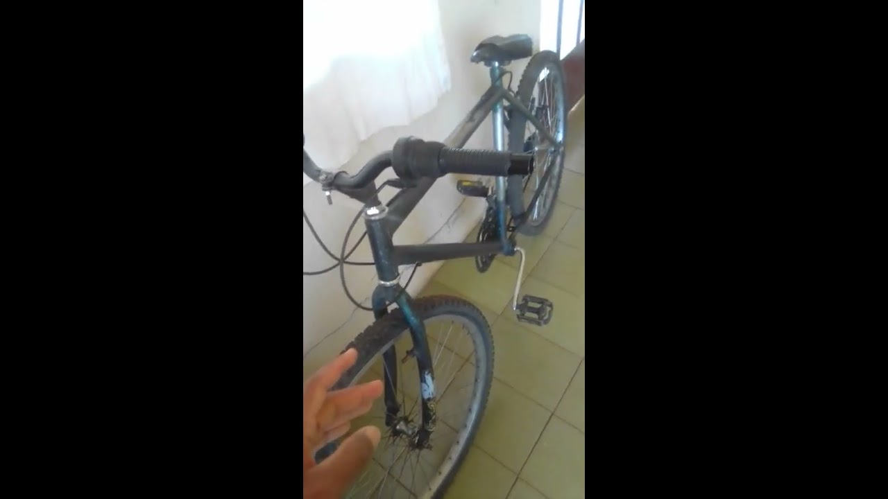 infelizmente estragou o freio de traz😔