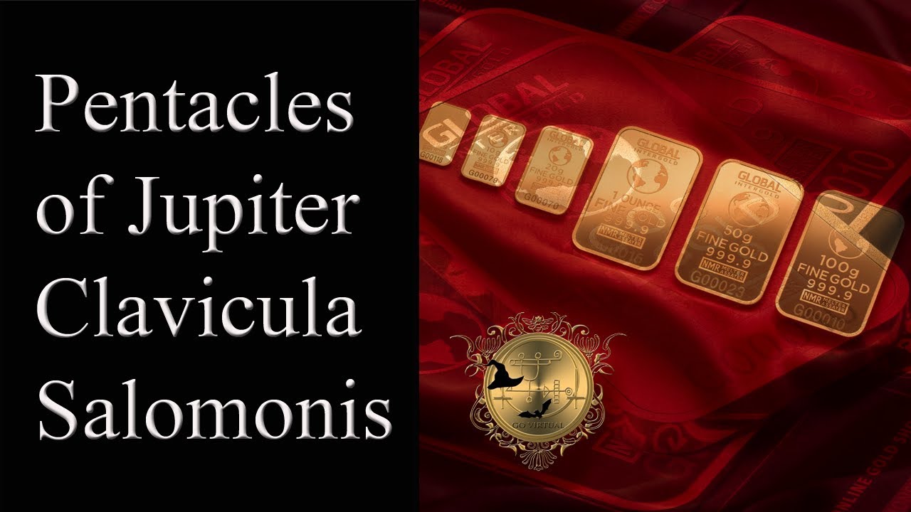 Пентакли Юпитера из Clavicula Salomonis.