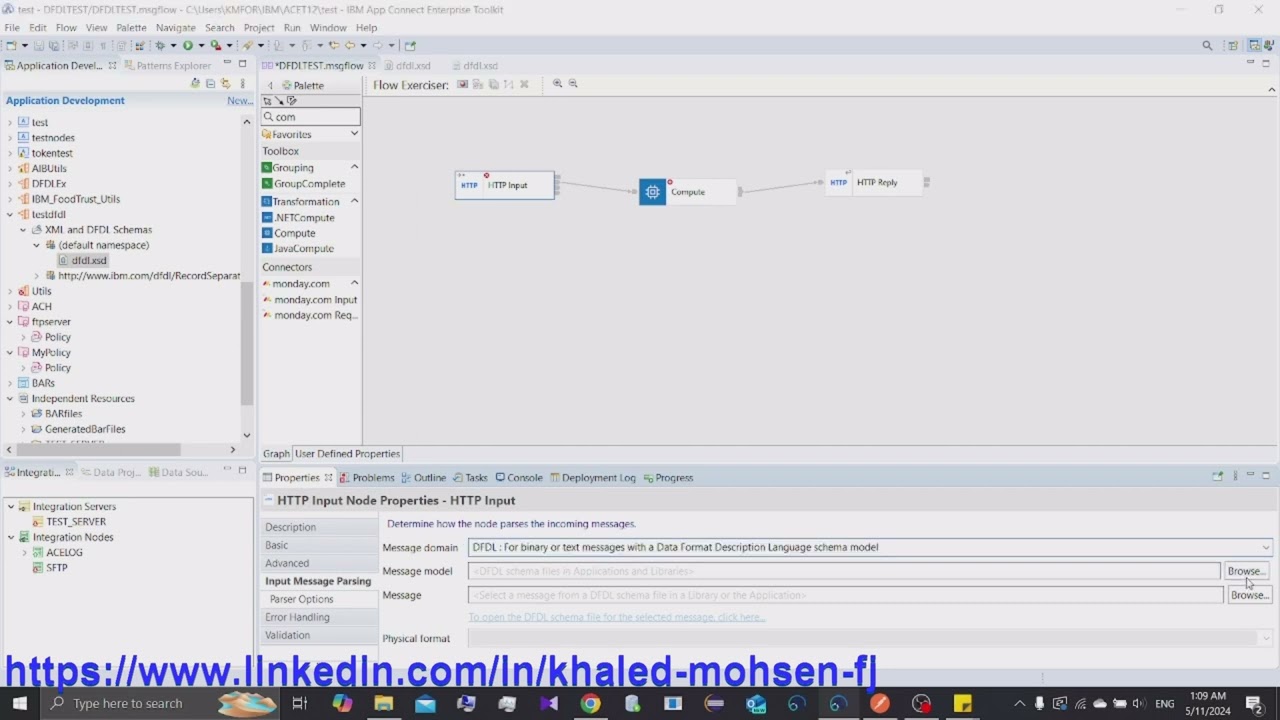 What's DFDL Schema and how it work ? IBM App Connect (ACE)