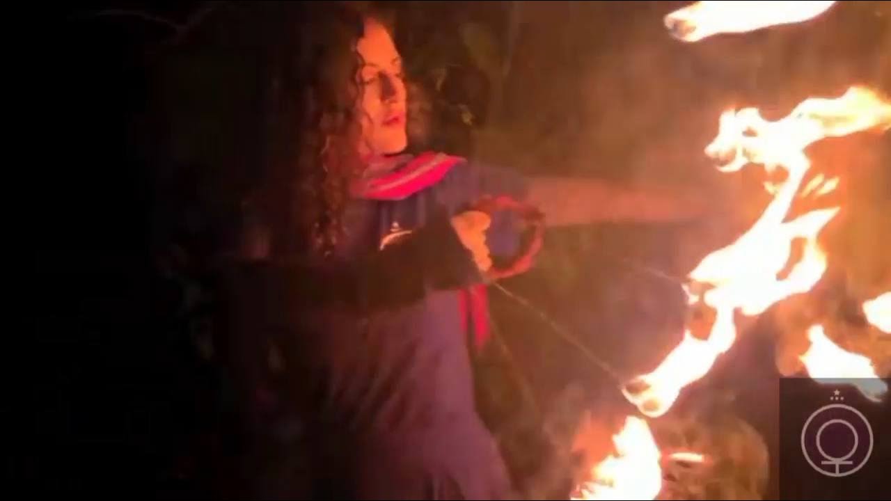 Leque de Fogo (Pirofagia) - C&iacute;rculo Unebrasil
