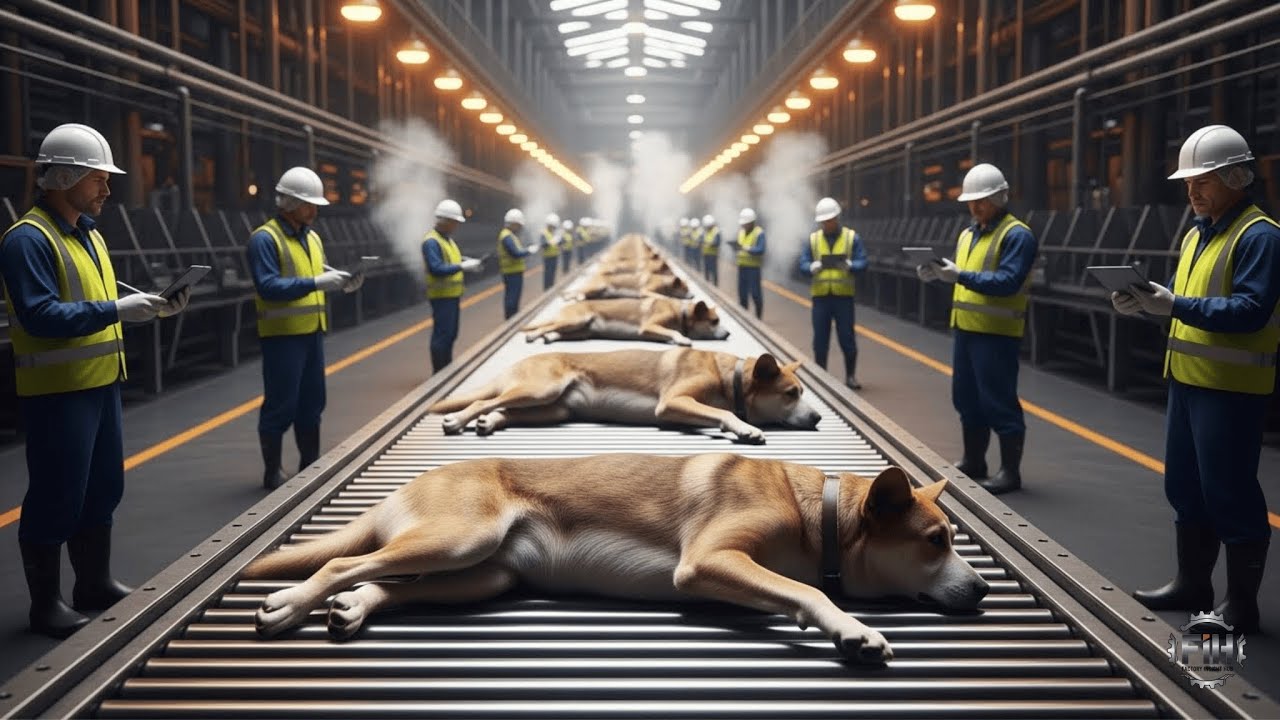 Inside a Dog Factory: How Realistic Fur Coats Are Mass-Produced (Full Process)