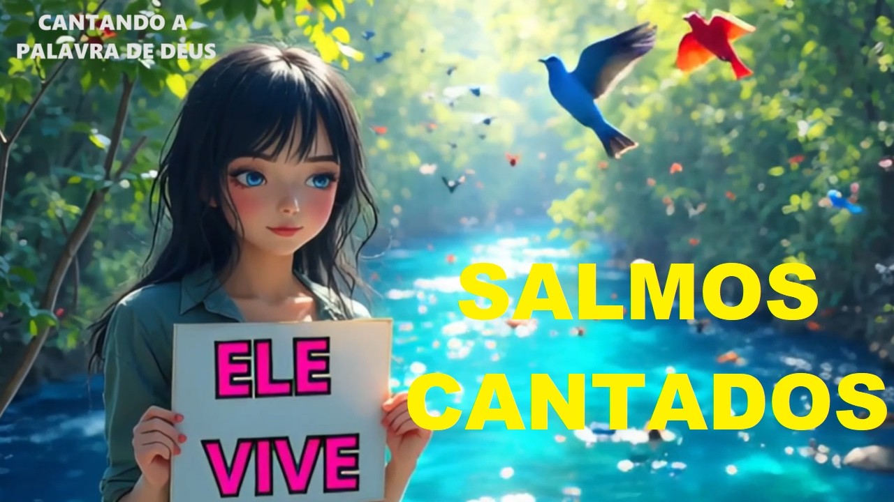 Jesus é o dono do mundo e de tudo o que nele há. 🌎 SALMOS CANTADOS