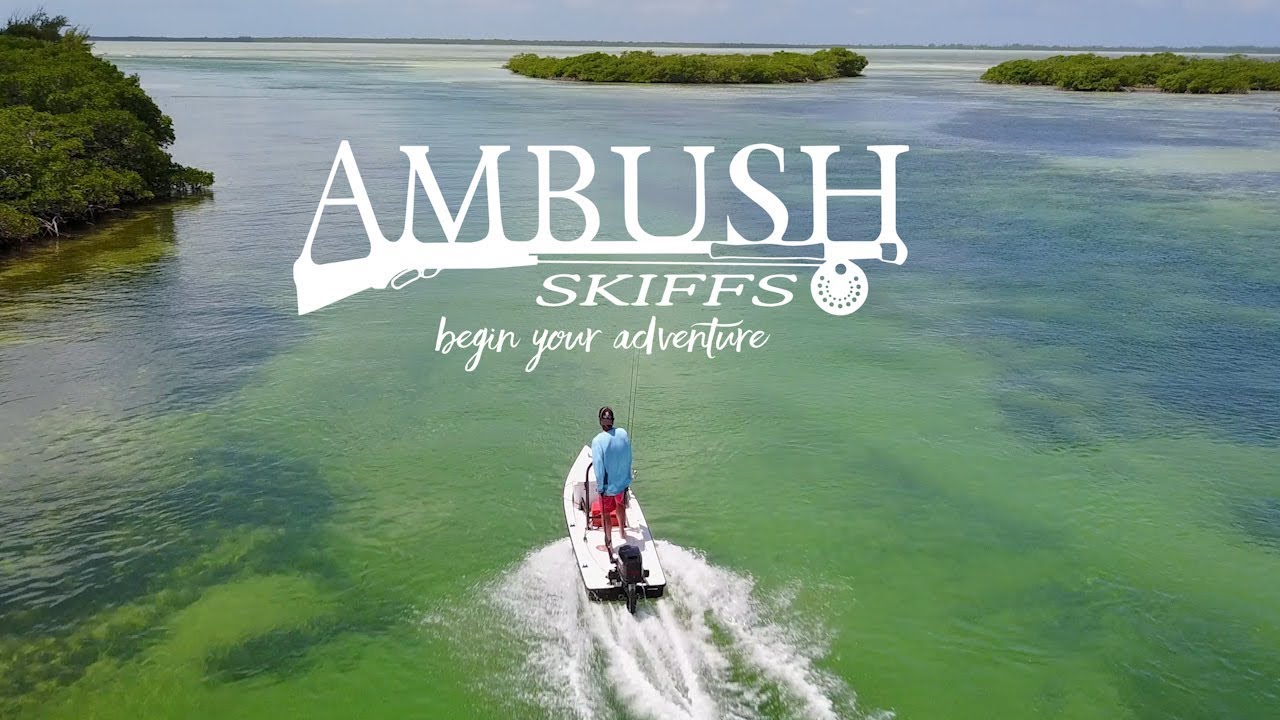 Ambush Skiffs run Bimini Bahamas | Courtland Hunt |Go-Fish Productions