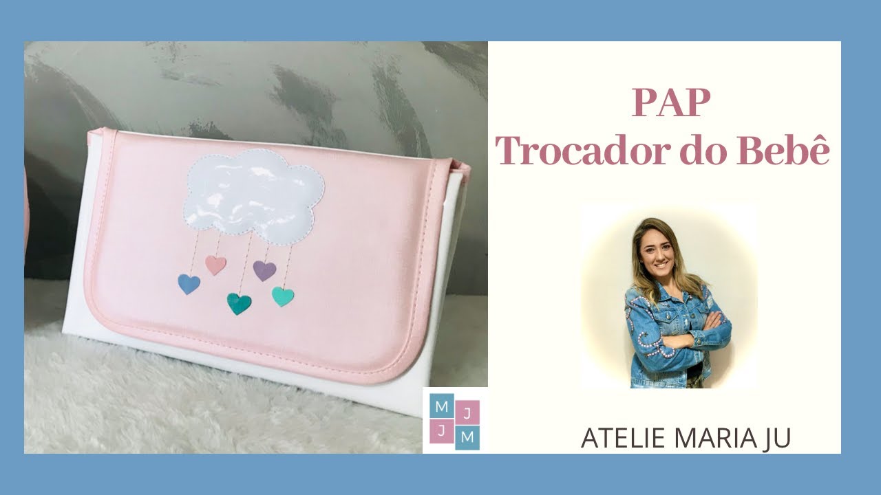 Trocador do bebe - Fácil e lindo!!!!
