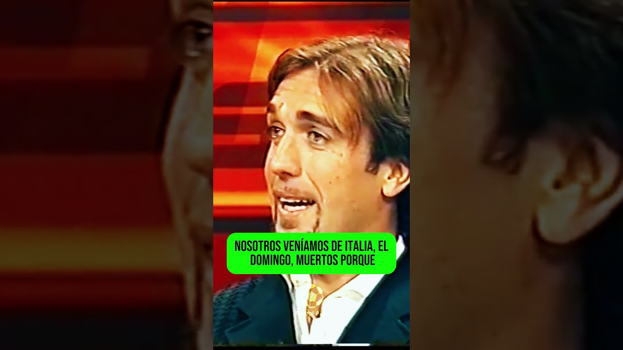 Maradona y Batistuta y lo que significa representar a la Selecci&oacute;n #futbol #maradona #batistuta