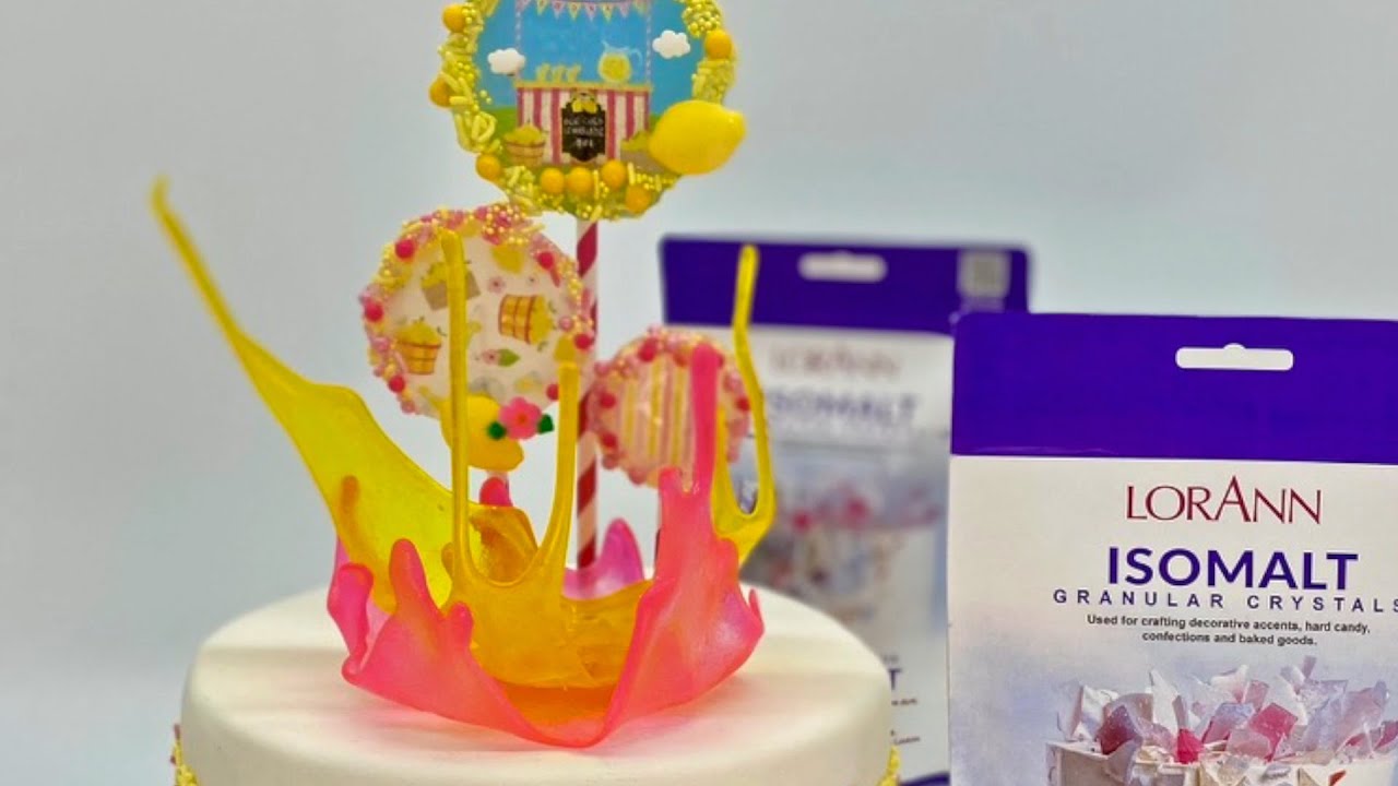 Create Gorgeous Sugar Art Using LorAnn's Isomalt