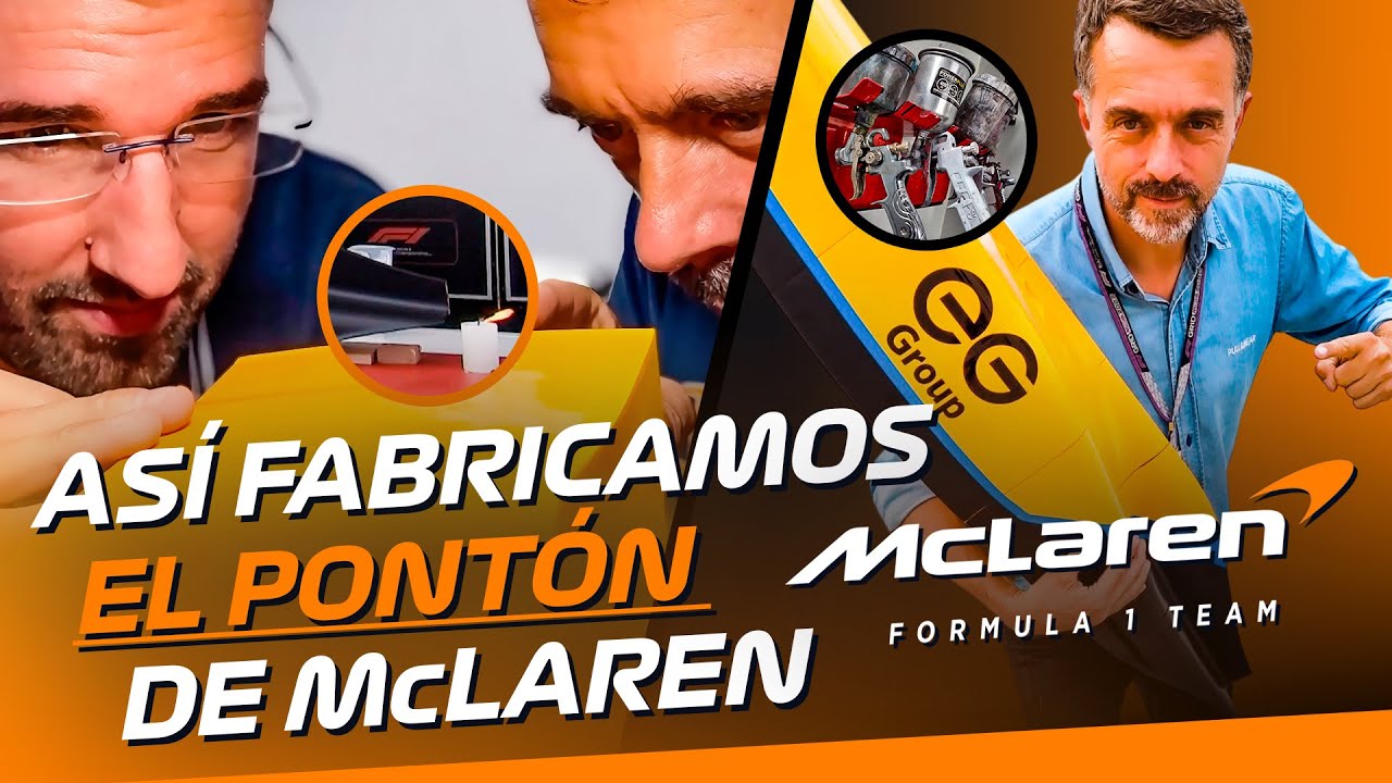 Así fabricamos el pontón del McLaren F1