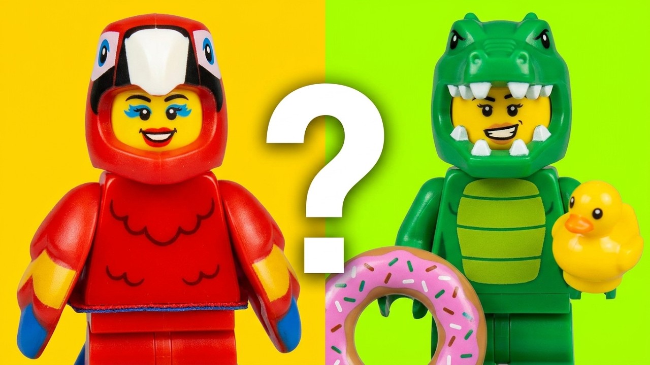 LEGO Minifigures Серия 28 🐊 Обзор и распаковка | Костюмы животных | Стоит ли покупать?