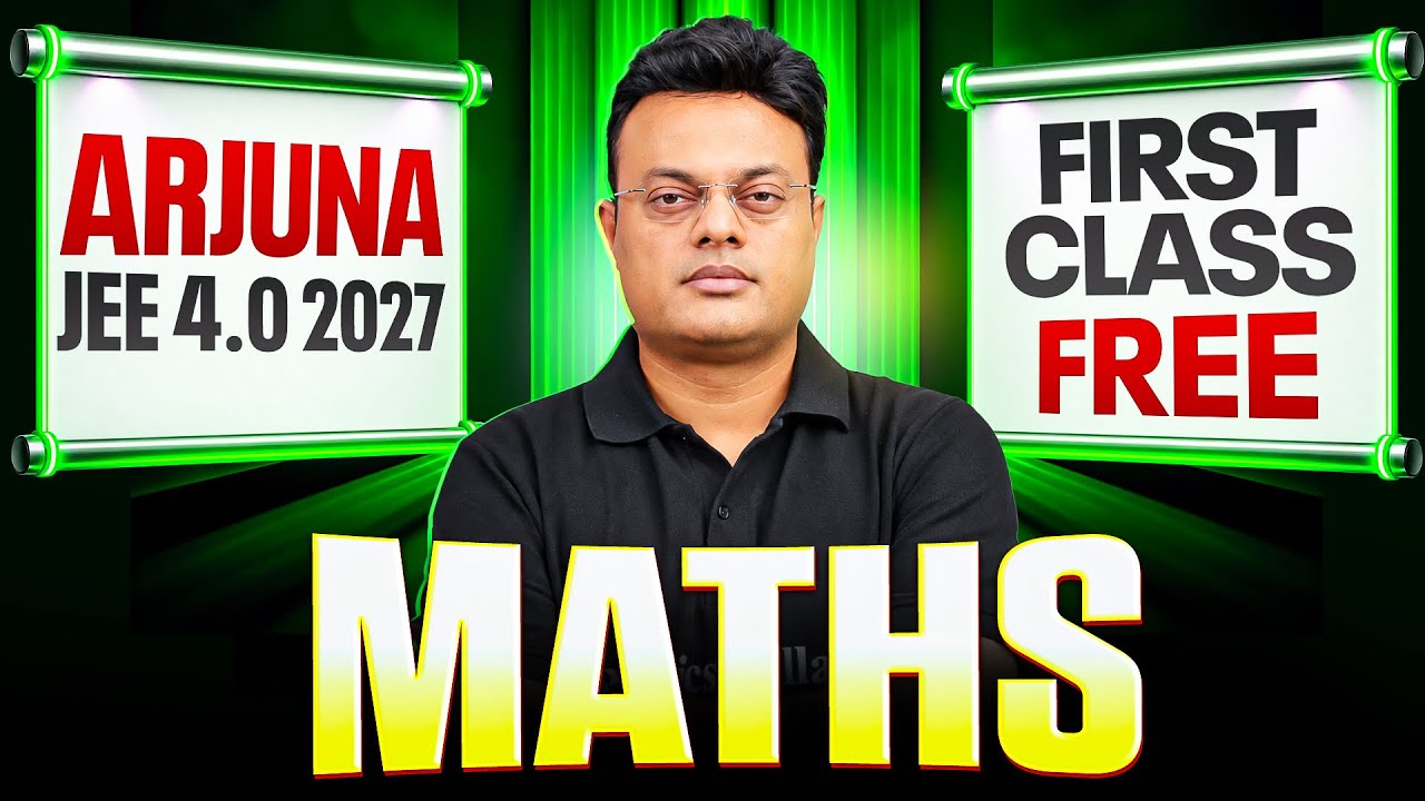 1st Class of MATHS by Rahul Upadhyay Sir || Arjuna JEE 4.0 2027 (Class 11th + JEE)🔥