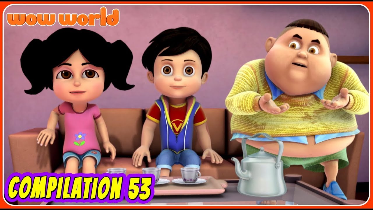 Cartoon Videos For Kids | Vir: The Robot Boy | English Cartoons | Compilation 53 | Wow World