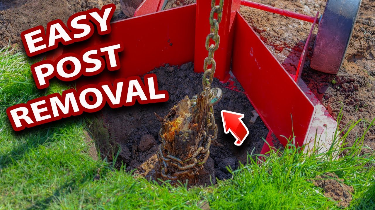 Remove Fence Posts with the Red Big Post Puller Jack | Unboxing & Review