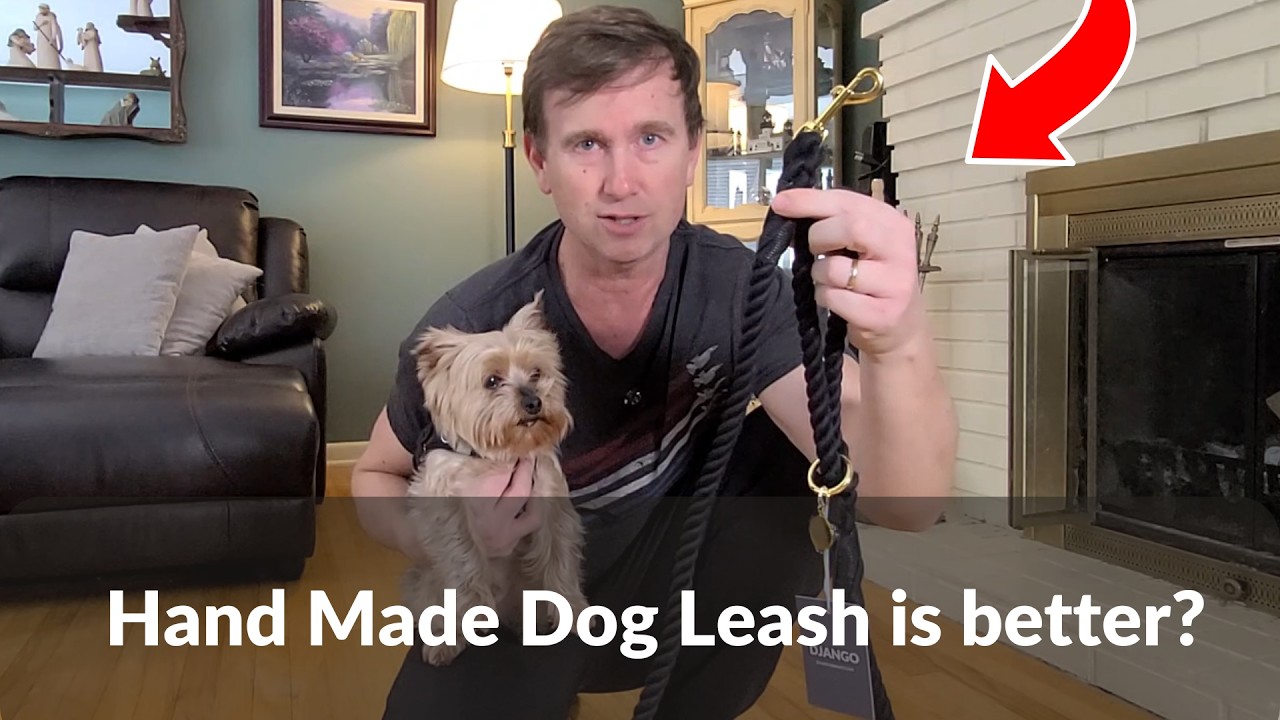 DJANGO Cotton Rope Dog Leash Review | Testing Durability, Comfort, and Everyday Walks