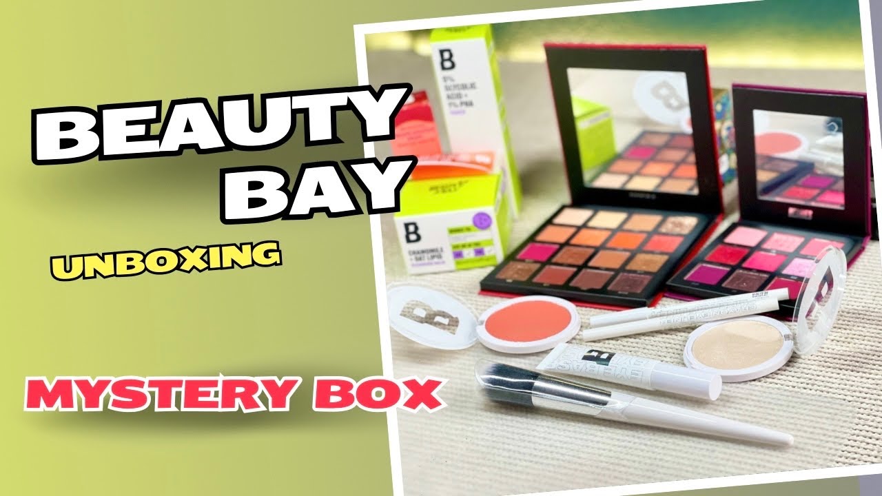 BEAUTY BAY | ⭐️ Soo viel MAKE-UP! ⭐️ | Alle SWATCHES | Mystery Box 2024 unboxing |