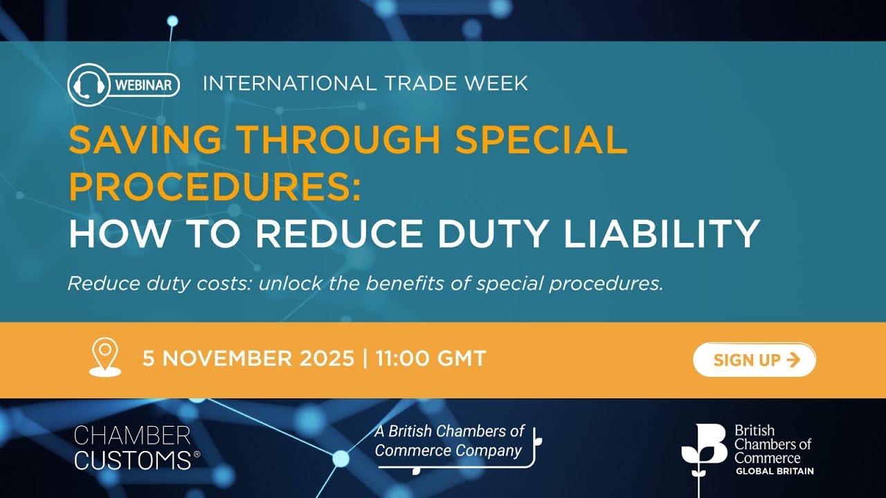 Saving Through Special Procedures: How to Reduce Duty Liability
