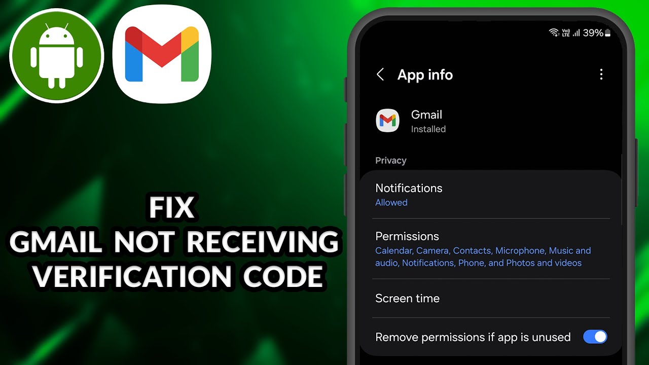 Как исправить ошибку Gmail, из-за которой не приходит код подтверждения