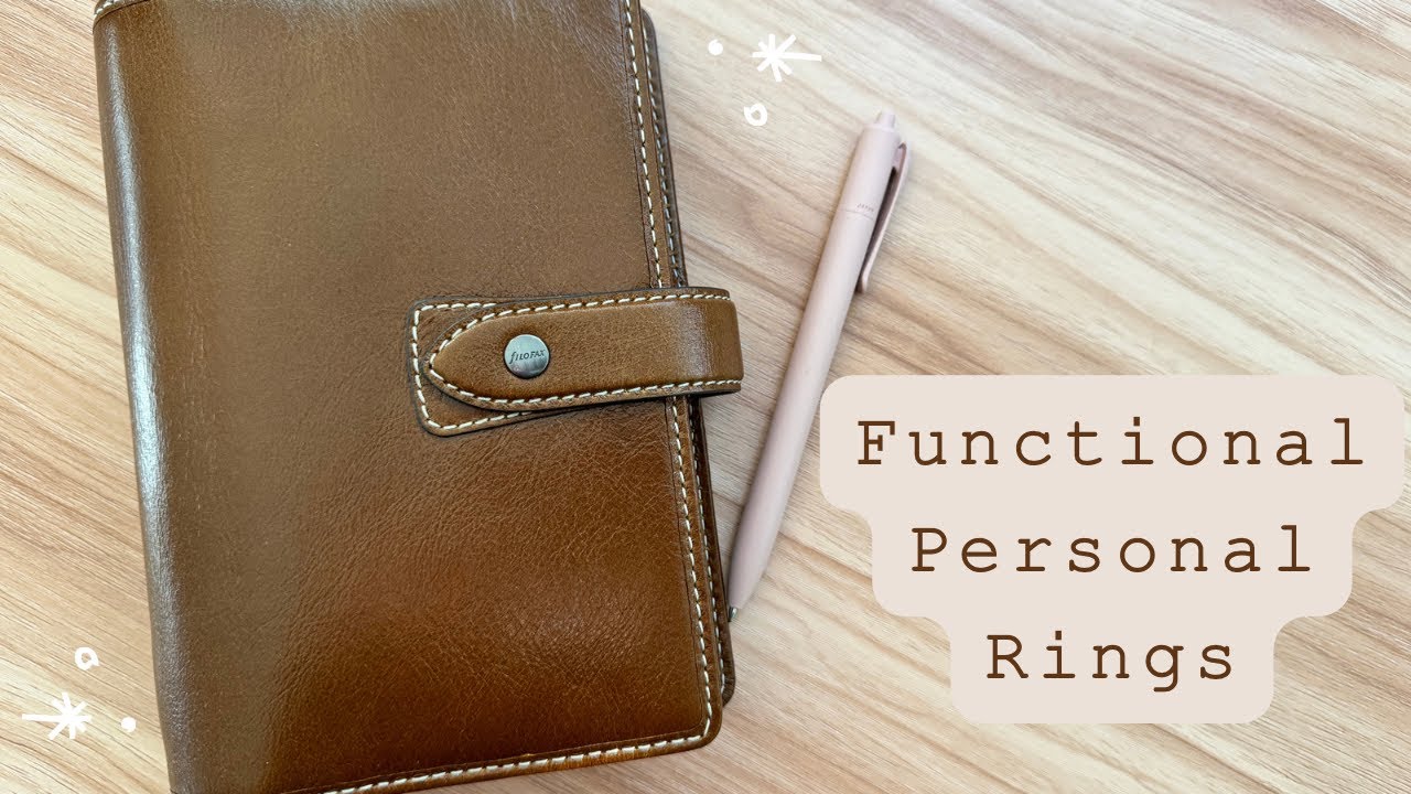 Functional Personal Rings Planner