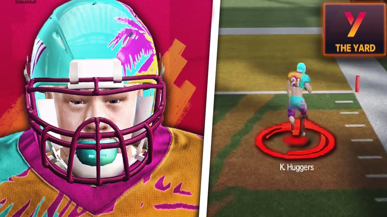 Creating My Madden 21 The Yard Player -- Meet Knutt Huggers || Madden 21 Mobile The Yard
