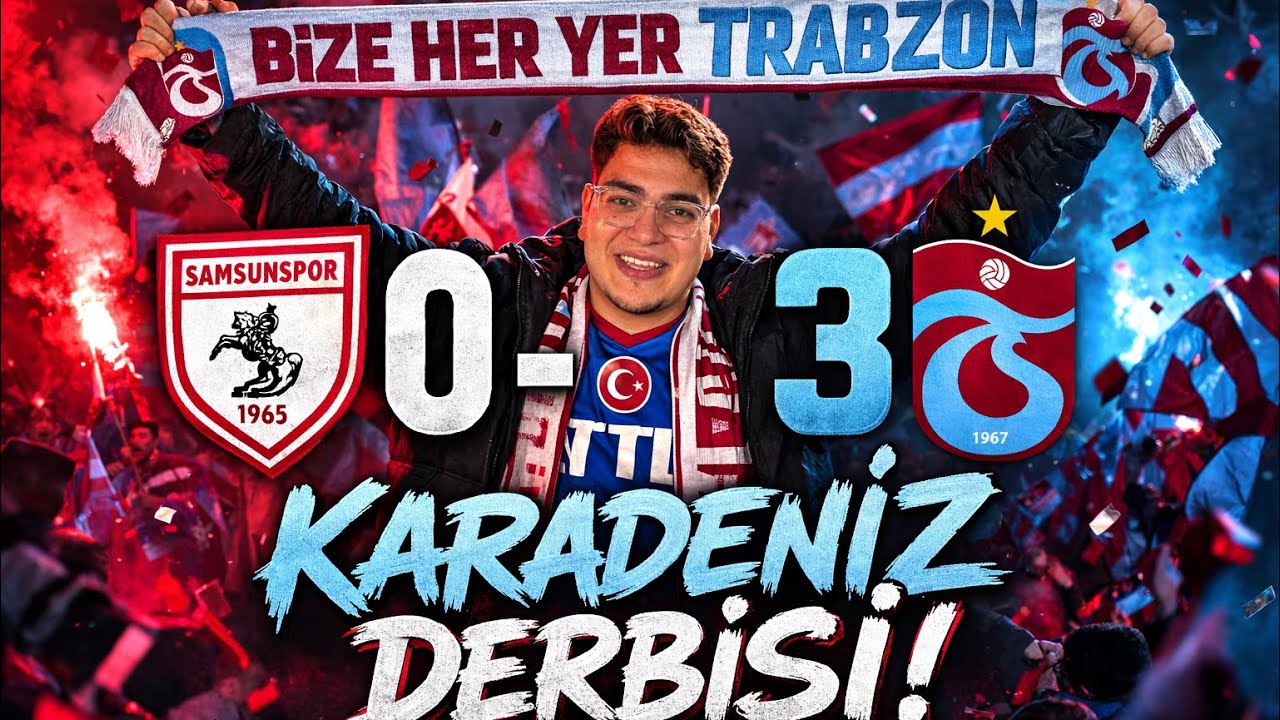 SAMSUNSPOR-TRABZONSPOR MAÇ VLOGU / 0-3 