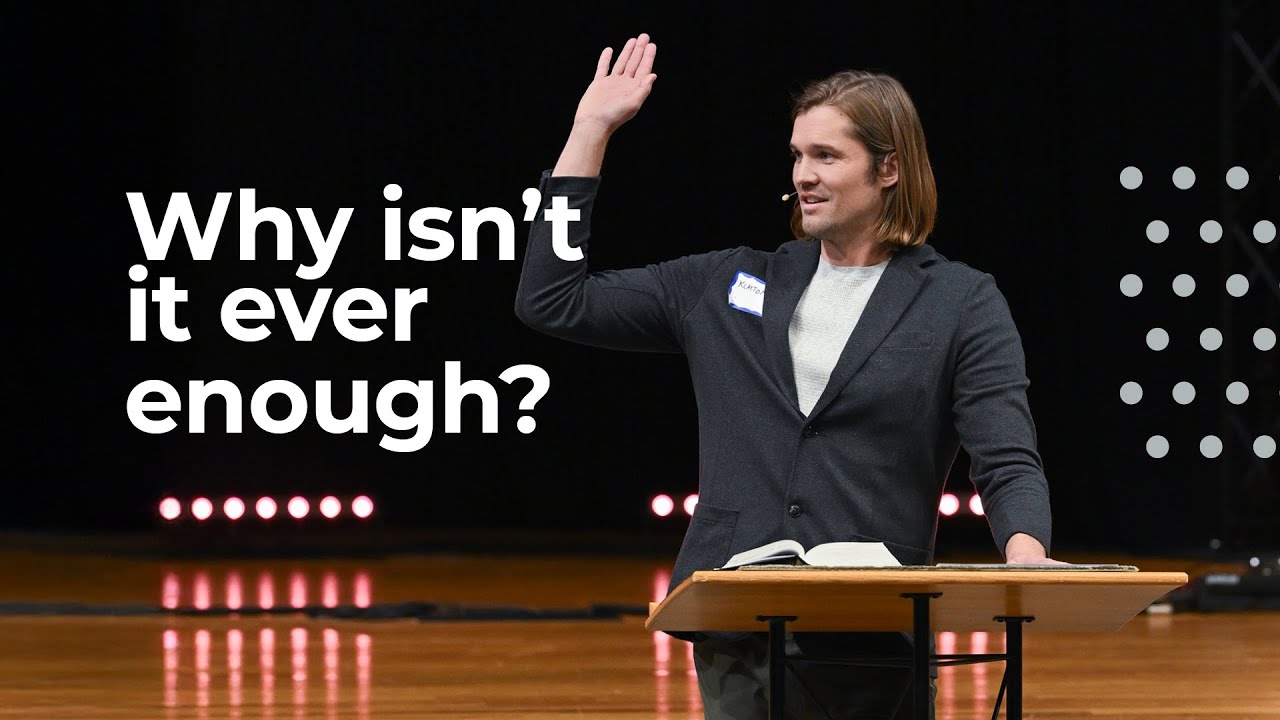 Third Church || 1.25.26 Why isn't it ever enough?