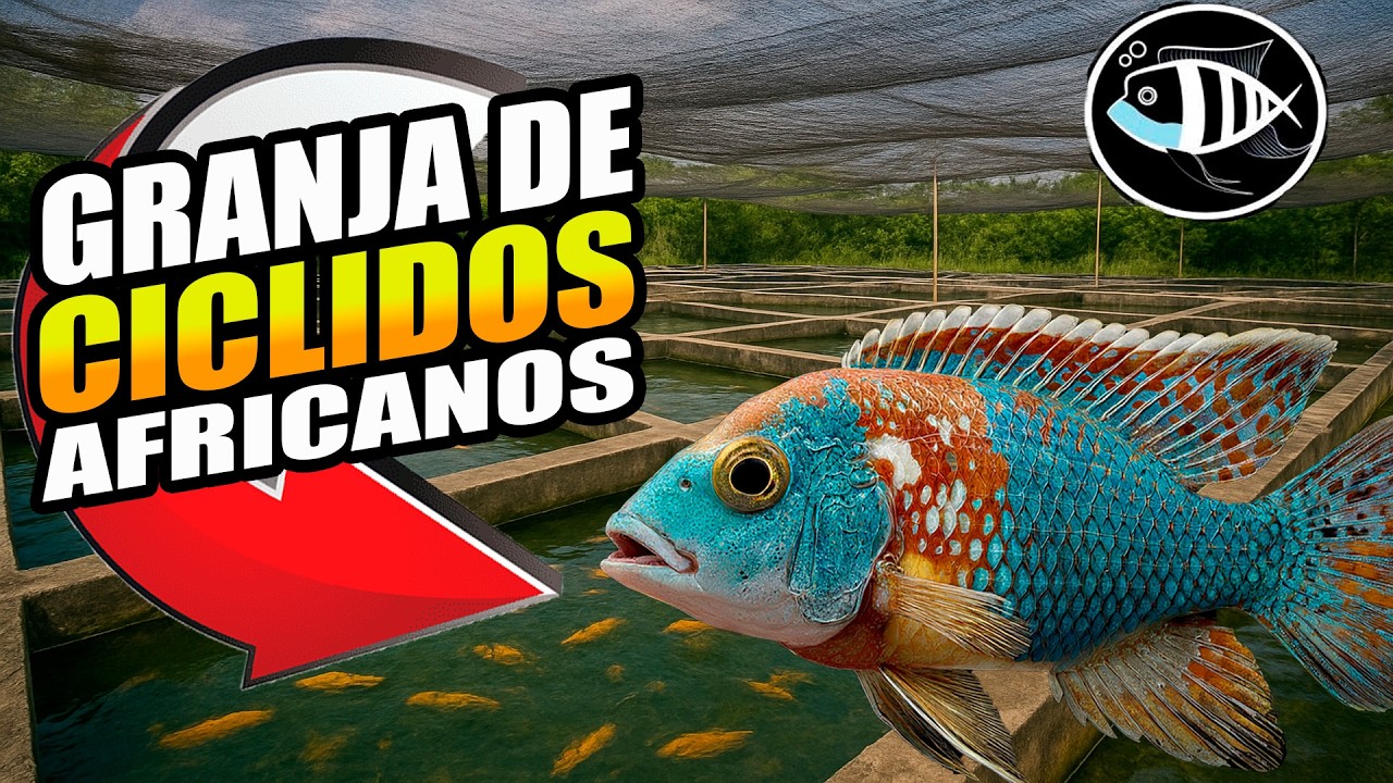 Impresionantes Cíclidos Africanos en la Granja de Cichlids Crazy en Tailandia