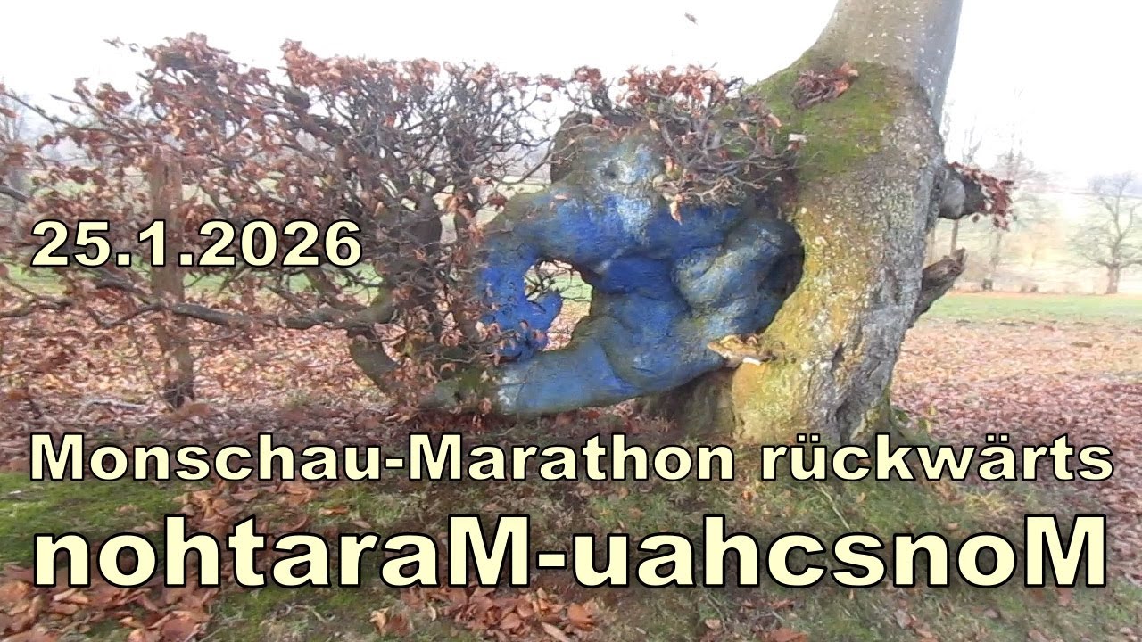 25.01.2026 - Die Monschau-Marathon-Strecke rückwärts