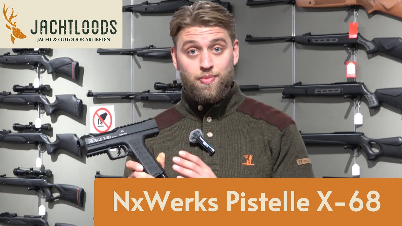 35 JOULE?! NxWerks Pistelle X-68 | Self Defense CO2 Pistool | JACHTLOODS