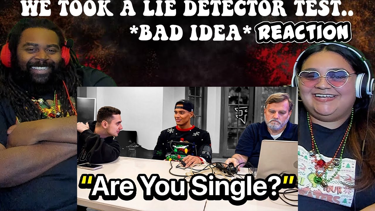 We Took a Lie Detector Test.. *bad idea* | REACTION