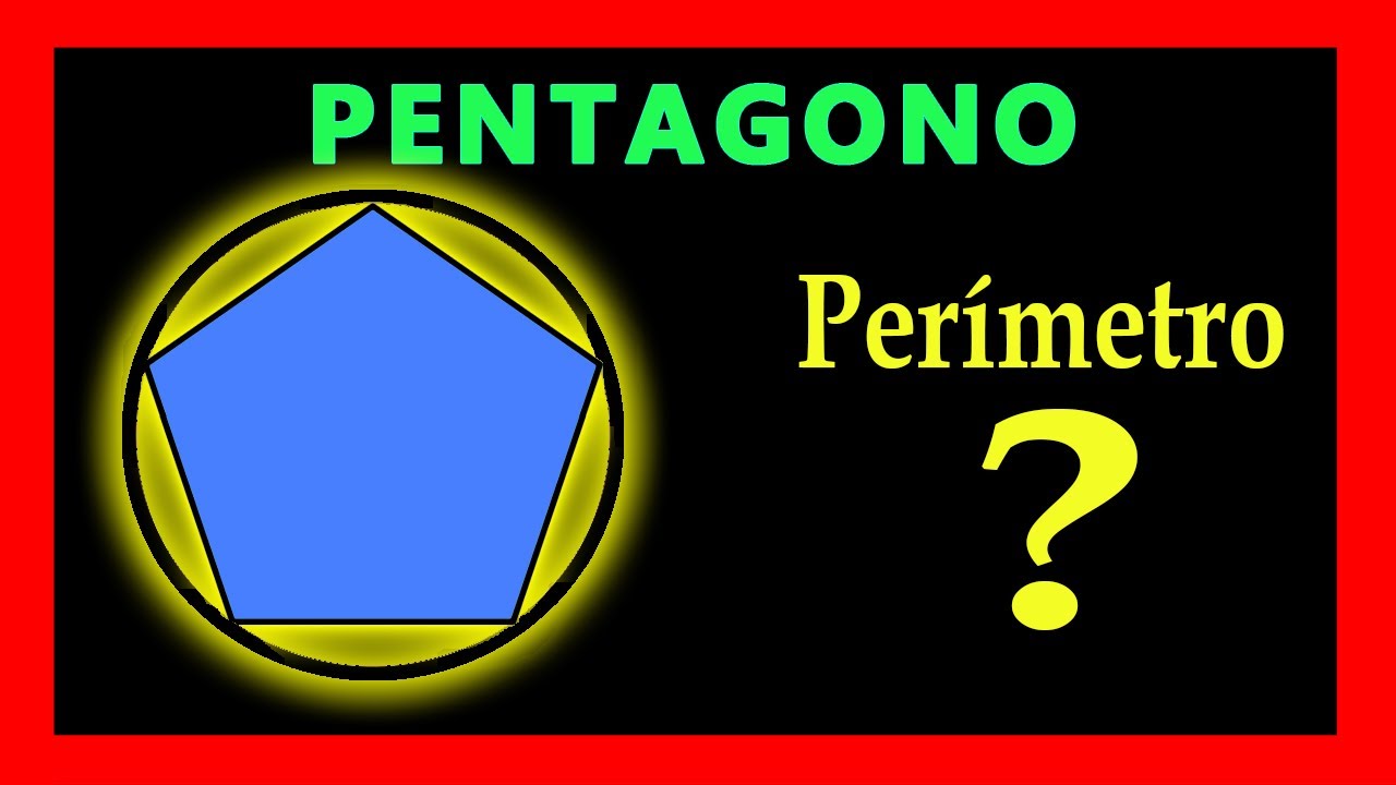 ✅👉 Perimetro de un Pentagono Inscrito en una Circunferencia.