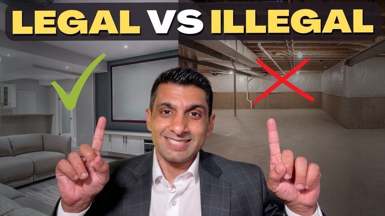 Legal Vs Illegal Basement